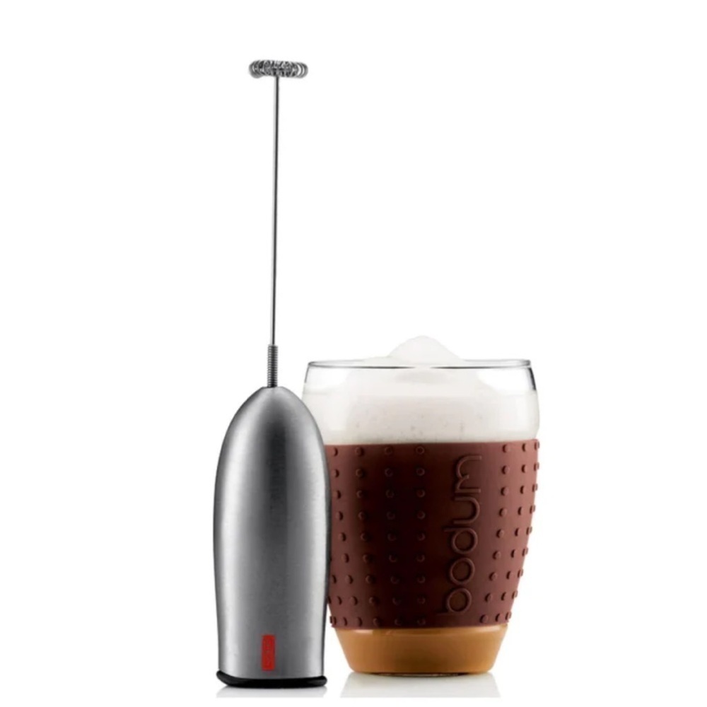Bodum Schiuma Milk Frother - Stainless Steel